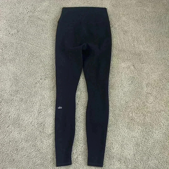 ALO Ripped Warrior Leggings Small Black - Picture 3 of 6